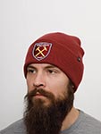 Шапка 47 BRAND арт. EPL-PRZFT17ACE-CA West Ham United FC EPL (бордовый)